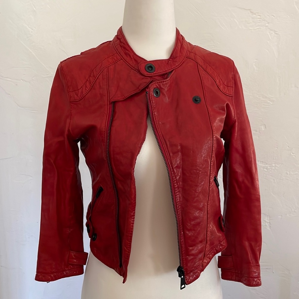 Woman’s  Leather jacket .